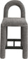 Amari - Chenille Fabric Stool
