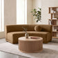 Avra - Velvet Performance Fabric Upholstered Armless Sofa