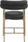 Blake - Counter Stool With Bronze Legs (Set of 2)