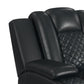 Carlo - Power Motion Sofa With Power Headrest, Dropdown Table, Power Strip, LED And Reading Light