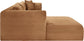 Shaggy - Fabric 3 Piece Modular Sectional