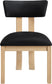 Lavrin - Vegan Leather Dining Side Chair (Set of 2) - Natural Base