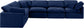 Indulge - Velvet 6 Piece Modular Corner Sectional