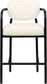 Serava - Vegan Leather Upholstered Bar Stool