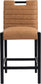 Aimee - Counter Stool - Black Legs