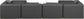 Cube - 6 Piece Modular Double Chaise Sectional