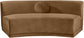 Avra - Velvet Performance Fabric Upholstered Armless Sofa