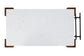 Alaroa - Kitchen Island - Marble Top & Rustic Brown