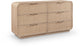 Windsor - Rubberwood Dresser - Natural