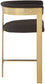 Romeo - Boucle Counter Stool With Gold Base (Set of 2)