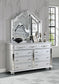 B052 - Dresser - Shimmer Silver
