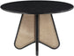 Butterfly - Solid Wood And Natural Cane Table