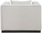 Alfie - Linen Textured Fabic Chair