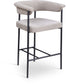 Malin - Linen Counter Stool (Set of 2) - Taupe