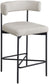 Rivage - Durable Stool With Black Frame (Set of 2)