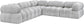 Ames - 5 Piece Modular Sectional