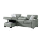 Caracas - Sectional Sleeper Chofa With Pull Bed, Drop Table & USB