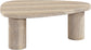 Teramo - Traverine Concrete Indoor/Outdoor Coffee Table