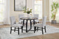 D182 - Round Dining Table - Black
