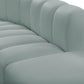 Arc - Faux Leather 6 Piece Modular Sofa