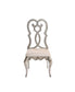 Esteban - Side Chair (Set of 2) - Ivory Velvet & Antique Champagne