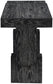 Anzio - Oak Veneer And Solid Wood Console Table