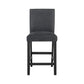 Dalia - 5 Piece Square Counter Set - Black