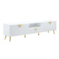 Gaines - TV Stand - White High Gloss