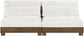 Turin - Chenille Fabric Upholstered Modular Sectional - Cream