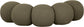 Apollo - Boucle Fabric Bench