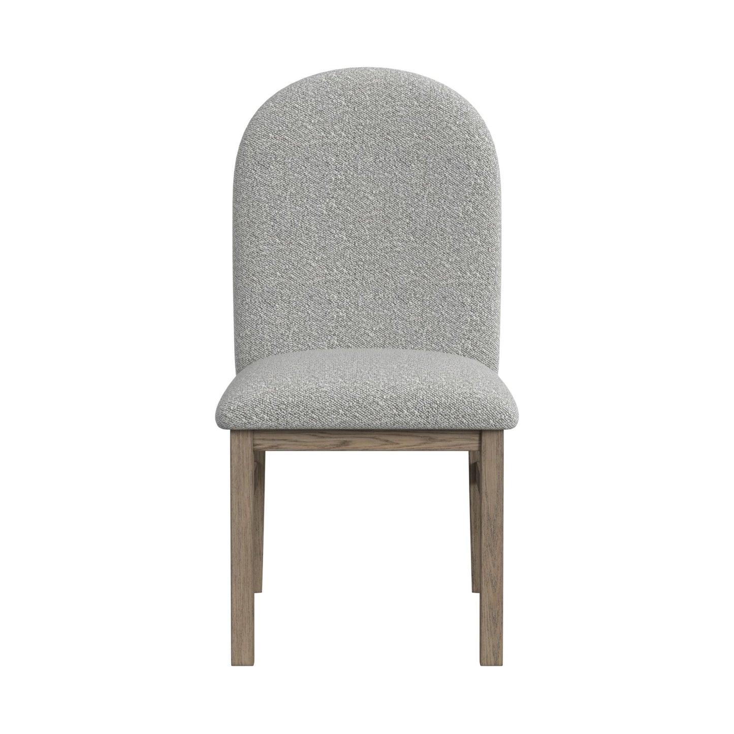 Portland - Round Back Side Chair (Set of 2) - Gray