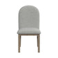 Portland - Round Back Side Chair (Set of 2) - Gray