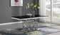 G-08-PARTS - Marble Rectangular Dining Table Top Only - Black