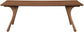 Glenwood - 86.75" Solid Wood And Walnut Veneer Dining Table - Brown