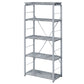 Jurgen - Bookshelf - Faux Concrete & Silver