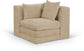 Stellar - Chenille Fabric Upholstered Modular Corner Chair