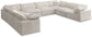 Cozy - 8 Piece Modular Sectional