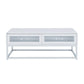 Chandra - Coffee Table With LED And Battery Pack - Glossy White