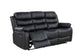 U190 - Motion Loveseat - Black