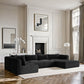 Shaggy - 5 Piece Modular U-Shaped Sectional