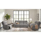 Jackpot - P1 Loveseat With Console - Explore Light Gray