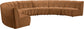 Infinity - 7 Piece Modular Sectional - Saddle
