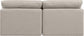 Indulge - Linen 2 Seat Modular Armless Sofa
