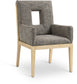 Gwendolyn - Dining Arm Chair With Natural Frame