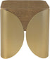 Cazari - Oak Wood And Iron Table