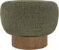 Avella - Interwoven Fabric Swivel Accent Chair