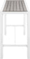 Nizuc - Outdoor Patio Rectangle Bar Table