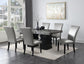 D137 - Dining Room Set With Faux Leather Chairs