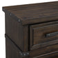 Colorado City - 2-Drawer Nightstand With USB - Charcoal