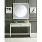 Noralie - Accent Mirror With LED - Mirrored, Faux Diamonds